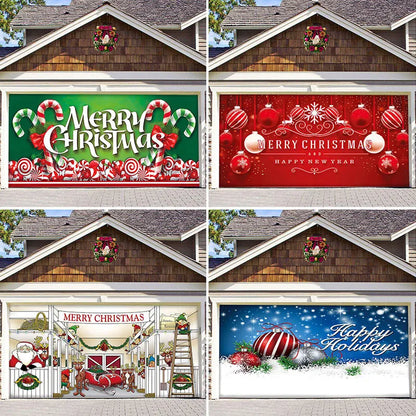 Christmas Garage Door